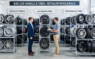 Tire and wheel retailers